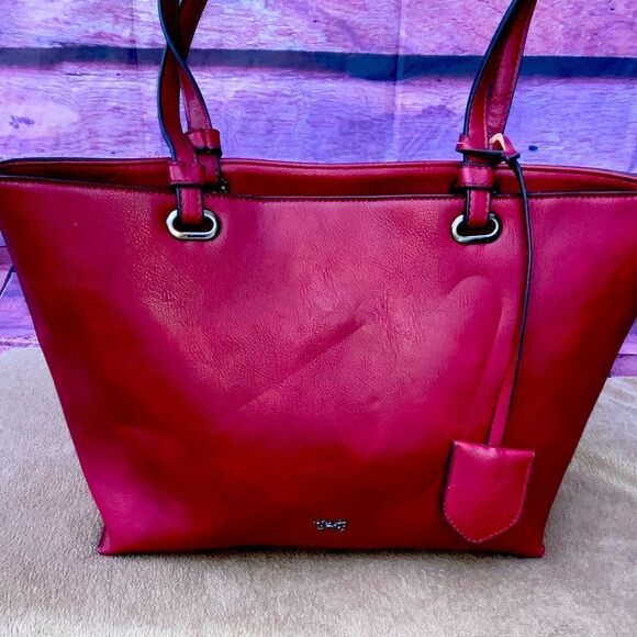 Matthew and Julian Vinyl tote 13 x 5 bottom - Picture 4 of 7